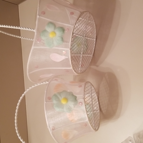 🐰BASKETS WITH SOLAR DANCING LAMB🐑 - Picture 2 of 4